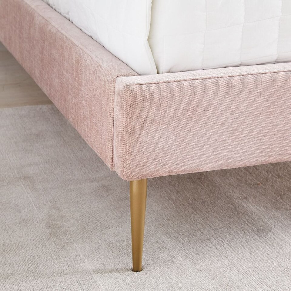 Lana Upholstered Bed West Elm UK